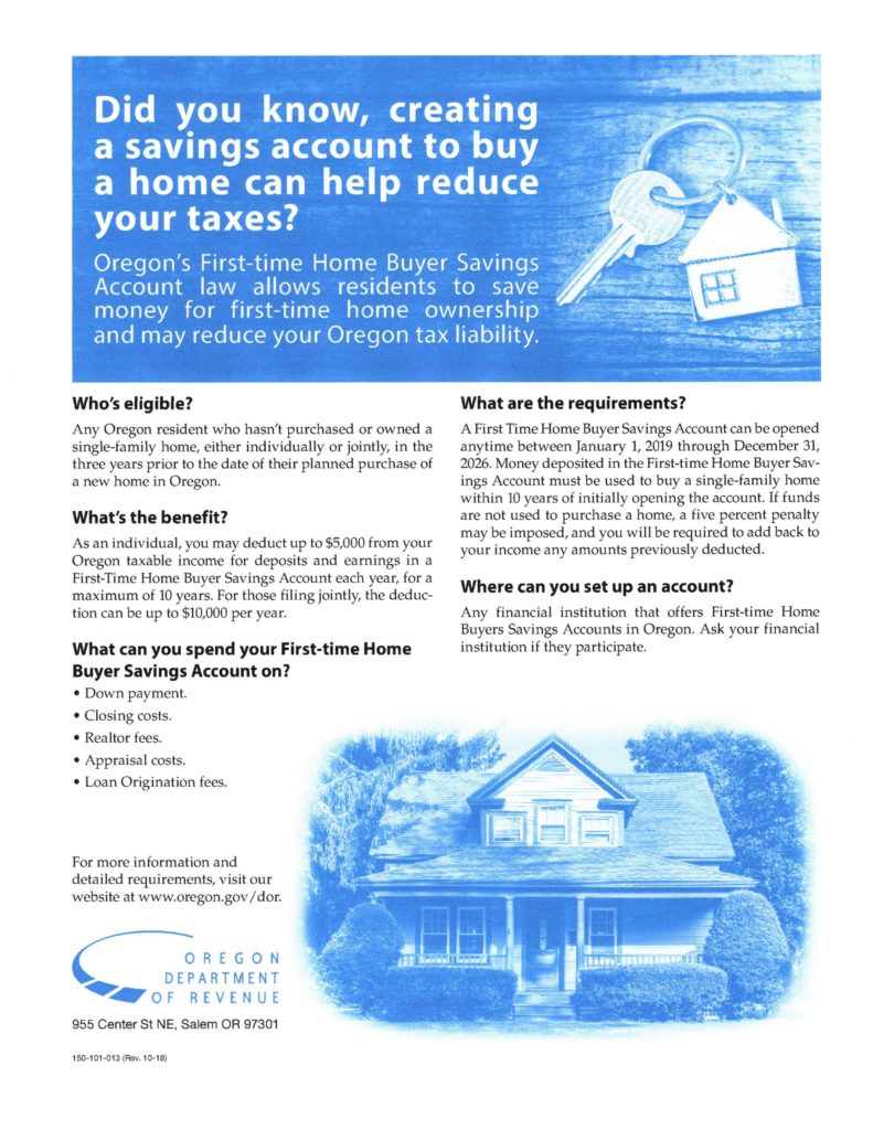 Oregon First Time Home Buyer Savings Account Warframedrawing